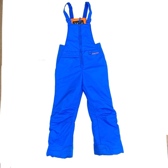 ARCTIX Youth Boys Orange Insulated Snow Bibs Overalls - Picture 3 of 12
